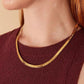 Women's Dual Heart Pendant with Chain Micro Plating