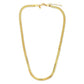 Women's Dual Heart Pendant with Chain Micro Plating