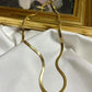 Women's Dual Heart Pendant with Chain Micro Plating